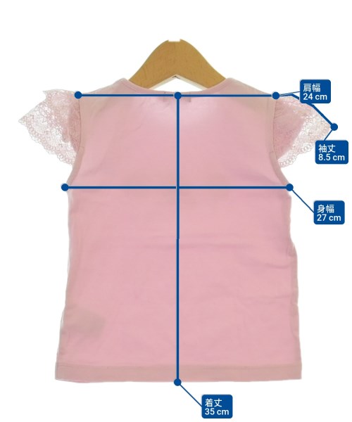 BeBe（ベベ）Tシャツ・カットソー ピンク サイズ:100(3T-4T) キッズ/2200633683030