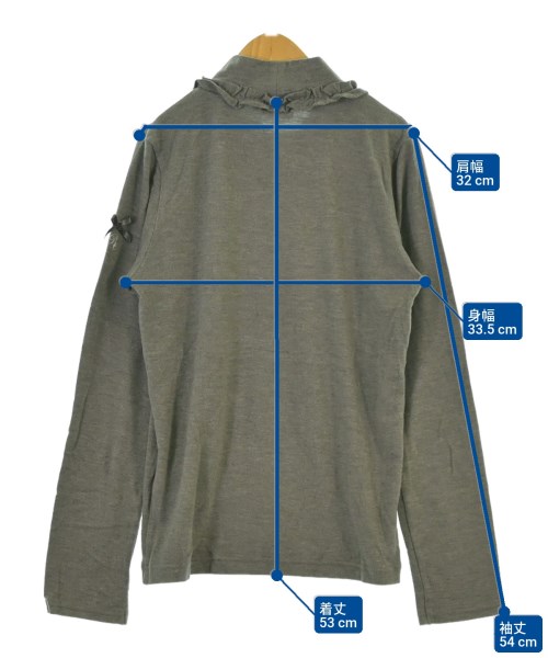 BeBe（ベベ）Tシャツ・カットソー グレー サイズ:140(11T-12T) キッズ/2200643719354