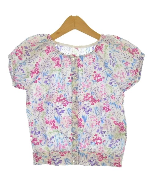 BeBe(ベベ)シャツ 白 サイズ:120(7T-8T)/2200646525044