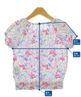 BeBe（ベベ）シャツ 白 サイズ:120(7T-8T) キッズ/2200646525044