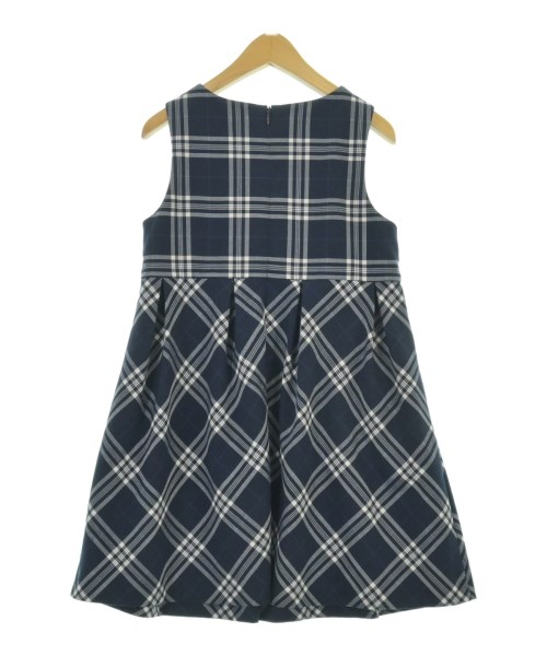 BeBe（ベベ）ワンピース（その他） 紺 サイズ:130(9T-10T) キッズ/2200700285044