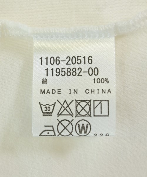 BeBe（ベベ）Tシャツ・カットソー 白 サイズ:130(9T-10T) キッズ/2200700285051