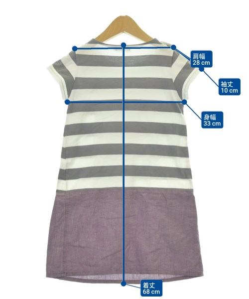 BeBe（ベベ）ワンピース（その他） 白 サイズ:130(9T-10T) キッズ/2200664122126