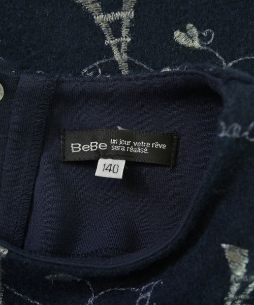BeBe（ベベ）ワンピース（その他） 紺 サイズ:140(11T-12T) キッズ/2200663203062