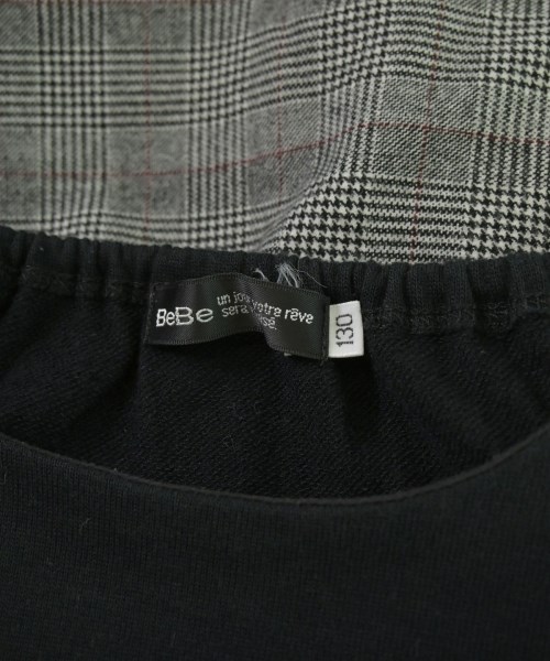 BeBe（ベベ）ワンピース（その他） 黒 サイズ:130(9T-10T) キッズ/2200663203123