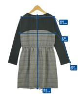 BeBe（ベベ）ワンピース（その他） 黒 サイズ:130(9T-10T) キッズ/2200663203123