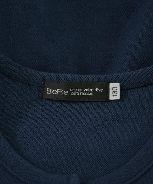 BeBe（ベベ）ワンピース（その他） 紺 サイズ:130(9T-10T) キッズ/2200663203147