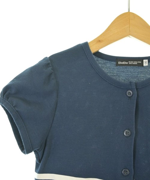 BeBe（ベベ）ワンピース（その他） 紺 サイズ:130(9T-10T) キッズ/2200663203147