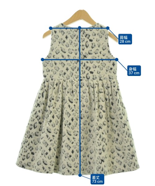 BeBe（ベベ）ワンピース（その他） 白 サイズ:130(9T-10T) キッズ/2200663203154