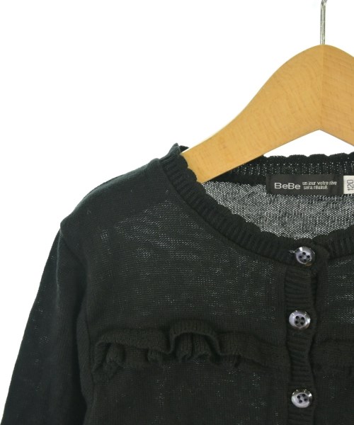 BeBe（ベベ）ニット 黒 サイズ:120(7T-8T) キッズ/2200685951019