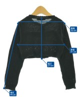 BeBe（ベベ）ニット 黒 サイズ:120(7T-8T) キッズ/2200685951019