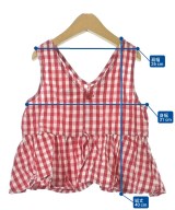 BeBe（ベベ）シャツ 赤 サイズ:120(7T-8T) キッズ/2200685951040