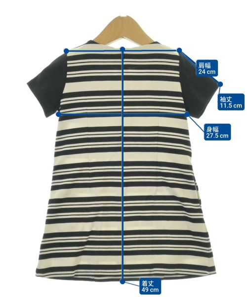 BeBe（ベベ）ワンピース（その他） 黒 サイズ:100(3T-4T) キッズ/2200689692154