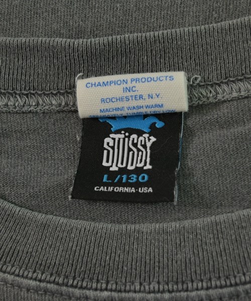 STUSSY（ステューシー）Tシャツ・カットソー グレー サイズ:130(9T-10T) キッズ/2200623829509