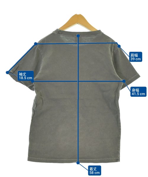 STUSSY（ステューシー）Tシャツ・カットソー グレー サイズ:130(9T-10T) キッズ/2200623829509