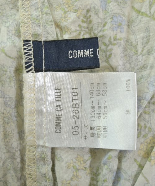 COMME CA DE MODE FILLE（コムサデモードフィユ）シャツ 緑 サイズ:130(9T-10T) キッズ/2200628900111