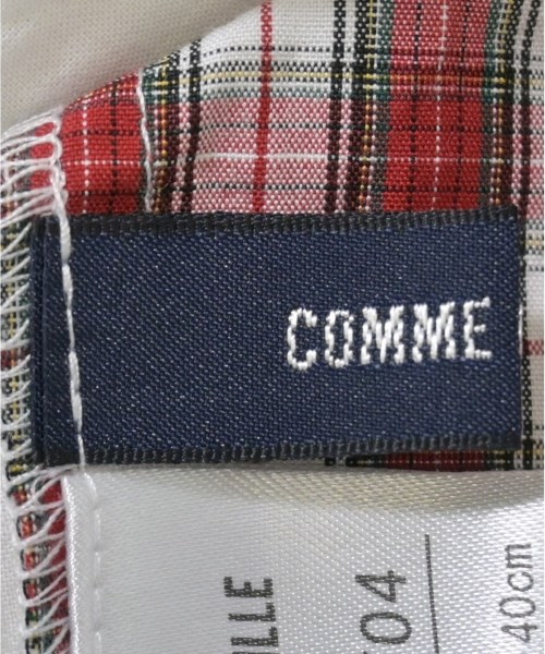 COMME CA DE MODE FILLE（コムサデモードフィユ）シャツ 赤 サイズ:130(9T-10T) キッズ/2200616693094