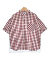 COMME CA DE MODE FILLE（コムサデモードフィユ）シャツ 赤 サイズ:130(9T-10T) キッズ/2200616693094