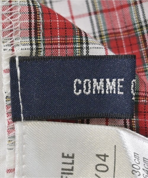 COMME CA DE MODE FILLE（コムサデモードフィユ）シャツ 赤 サイズ:120(7T-8T) キッズ/2200616693100