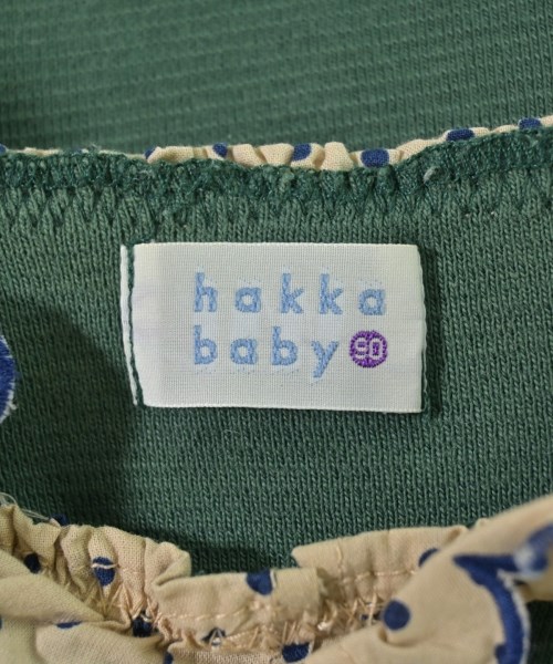 HAKKA BABY（ハッカベイビー）Tシャツ・カットソー 緑 サイズ:90(24M) キッズ/2200686778301