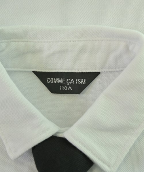 COMME CA ISM（コムサイズム）Tシャツ・カットソー 白 サイズ:110(5T-6T) キッズ/2200677879222