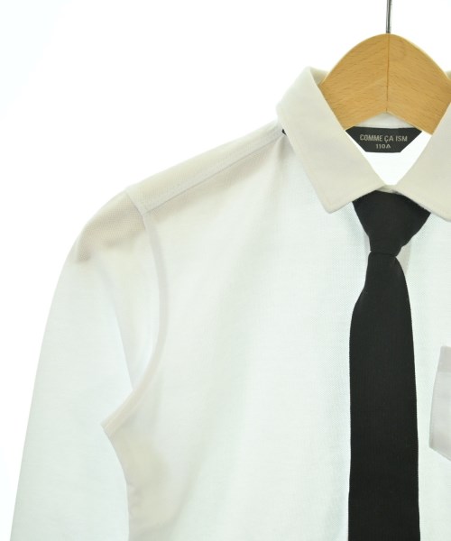 COMME CA ISM（コムサイズム）Tシャツ・カットソー 白 サイズ:110(5T-6T) キッズ/2200677879222
