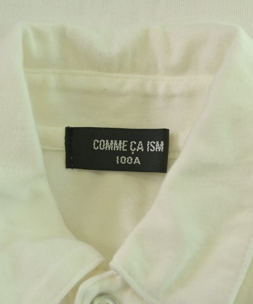 COMME CA ISM（コムサイズム）Tシャツ・カットソー 白 サイズ:100(3T-4T) キッズ/2200679963028