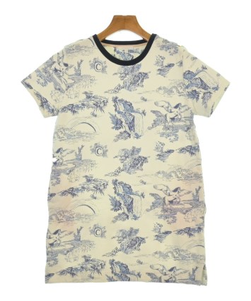 Chloe クロエ ワンピース 茶x白系 XS 2121523G0004 Chloe(クロエ)ワンピース(その他) 白 サイズ:140(11T-12T