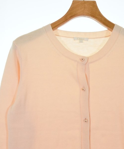 Chloe クロエ　キッズ　ニットワンピース　新品 大人もOK☆Chloeクロエ☆花柄刺繍入り ニットワンピース (Chloe