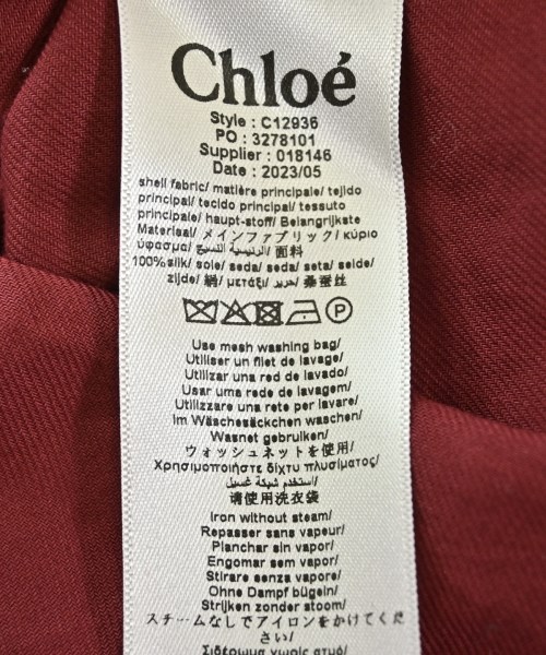 Chloe（クロエ）ワンピース（その他） 赤 サイズ:150(13T-14T) キッズ/2200720315332