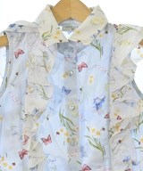 MONNALISA（モナリザ）ワンピース（その他） 青 サイズ:11(100cm位) キッズ/2200636132078