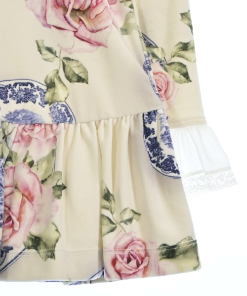 MONNALISA（モナリザ）ワンピース（その他） 白 サイズ:100(3T-4T) キッズ/2200608172019