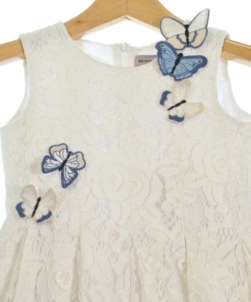 MONNALISA（モナリザ）ワンピース（その他） 白 サイズ:100(3T-4T) キッズ/2200608172033