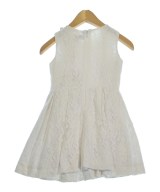 MONNALISA（モナリザ）ワンピース（その他） 白 サイズ:100(3T-4T) キッズ/2200608172033