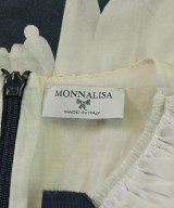 MONNALISA（モナリザ）ワンピース（その他） 紺 サイズ:6(110cm位) キッズ/2200686778134
