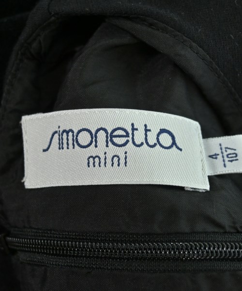 simonetta mini（シモネッタ　ミニ）ワンピース（その他） 黒 サイズ:107(5T-6T) キッズ/2200674346161