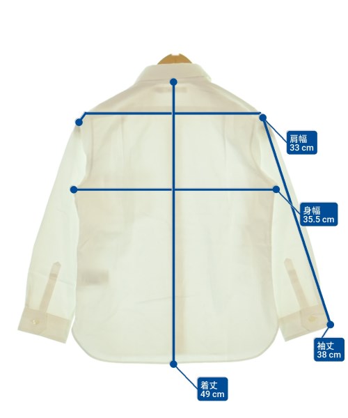 FITH（フィス）シャツ 白 サイズ:120(7T-8T) キッズ/2200605995024