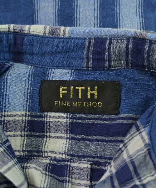 FITH（フィス）シャツ 青 サイズ:110(5T-6T) キッズ/2200668542081