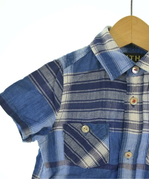 FITH（フィス）シャツ 青 サイズ:110(5T-6T) キッズ/2200668542081