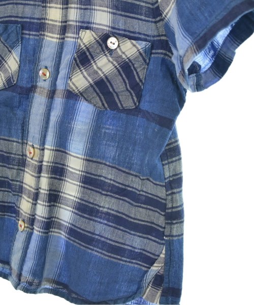 FITH（フィス）シャツ 青 サイズ:110(5T-6T) キッズ/2200668542081