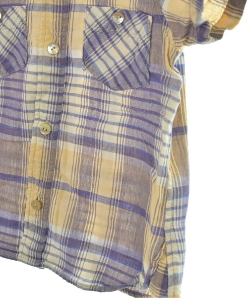 FITH（フィス）シャツ 紫 サイズ:110(5T-6T) キッズ/2200668542098