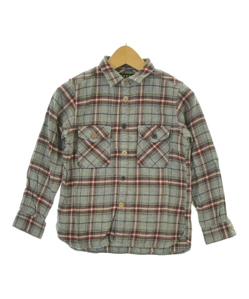 FITH(フィス)シャツ グレー サイズ:120(7T-8T)/2200668542173
