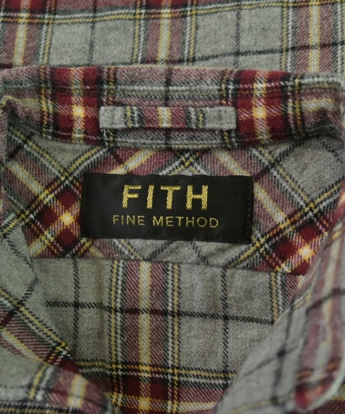 FITH（フィス）シャツ グレー サイズ:120(7T-8T) キッズ/2200668542173