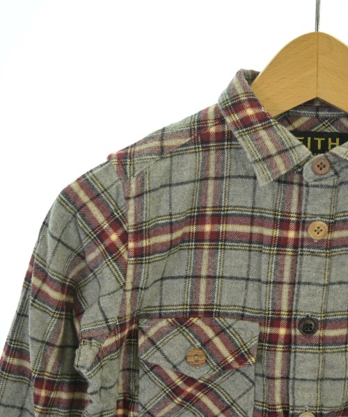 FITH（フィス）シャツ グレー サイズ:120(7T-8T) キッズ/2200668542173