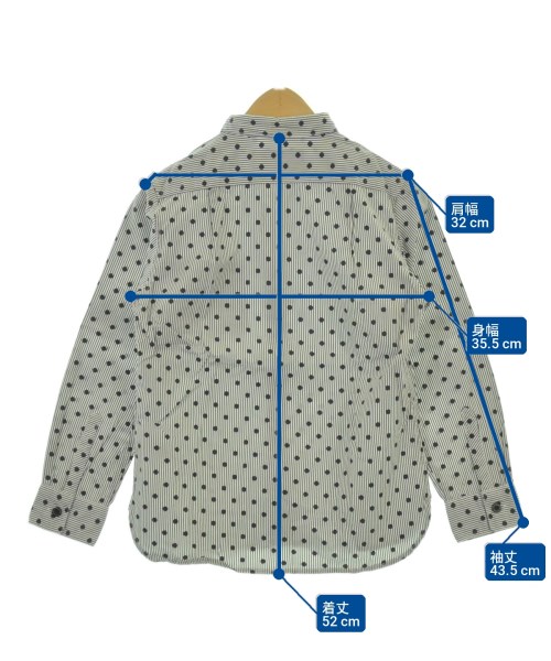 FITH（フィス）シャツ 白 サイズ:130(9T-10T) キッズ/2200696634086