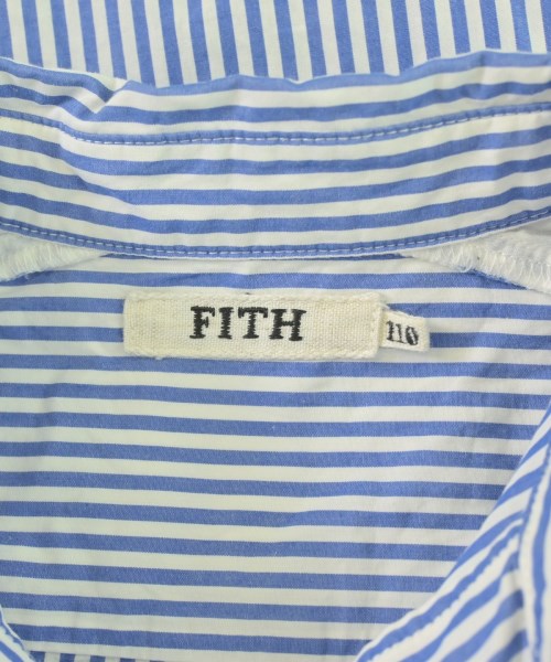 FITH（フィス）シャツ 青 サイズ:110(5T-6T) キッズ/2200721824116
