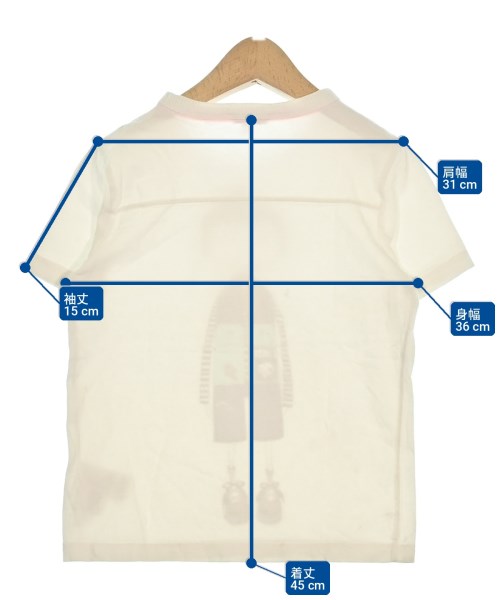 LITTLE MARC JACOBS（リトルマークジェイコブス）Tシャツ・カットソー 白 サイズ:126(9T-10T) キッズ/2200704620100
