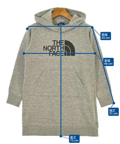 THE NORTH FACE（ザノースフェイス）パーカー グレー サイズ:140(11T-12T) キッズ/2200622607122