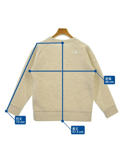 THE NORTH FACE（ザノースフェイス）スウェット ベージュ サイズ:150(13T-14T) キッズ/2200622607139