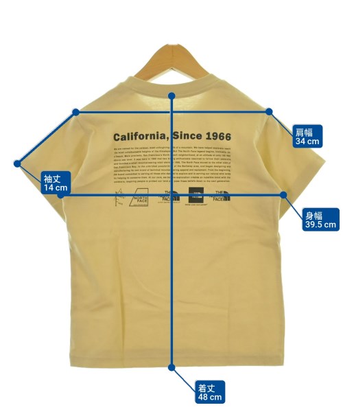 THE NORTH FACE（ザノースフェイス）Tシャツ・カットソー ベージュ サイズ:120(7T-8T) キッズ/2200650433076